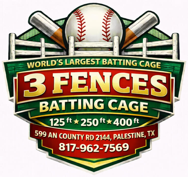 3 Fences Batting Cage baseball batting cage